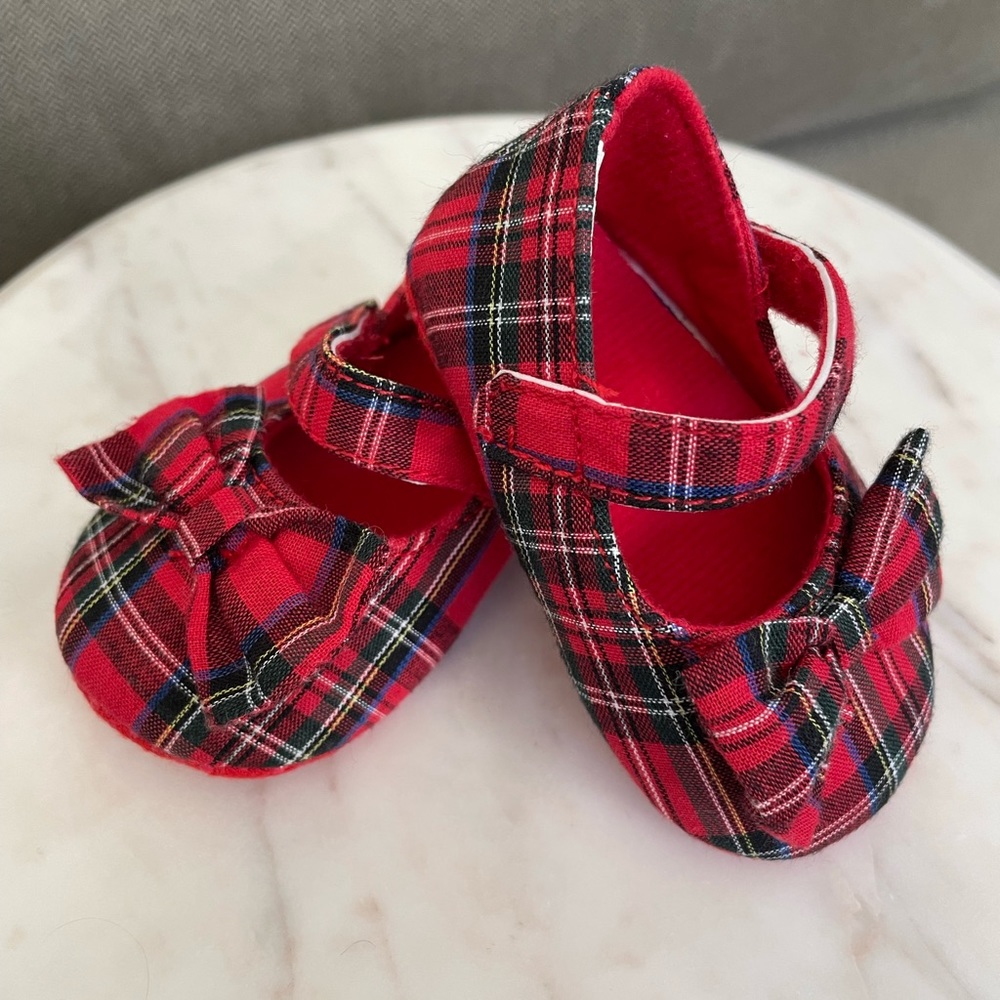 Baby holiday shoes!